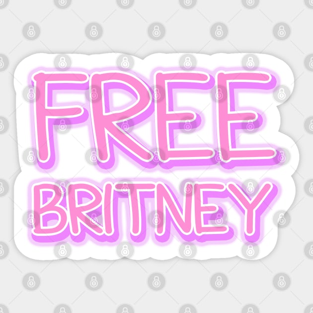 Free Britney Sticker by Danielle